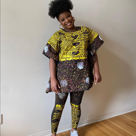 Beautiful ,Tye$dye,African print,Bubu and Jeggings - Picture 7 of 17